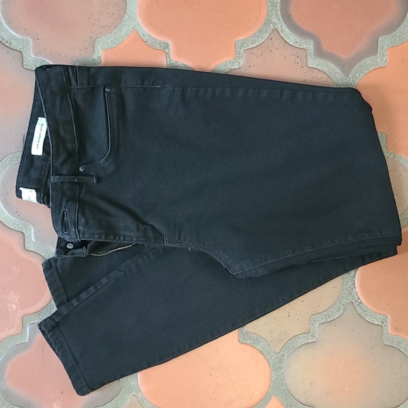 Jessica Simpson Denim - Jessica Simpson Black Kiss Me Super Skinny Jeans 14/32